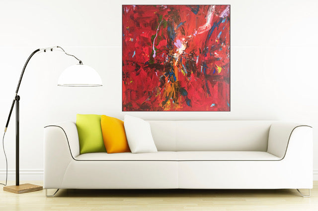 Red · 100 * 100 cm