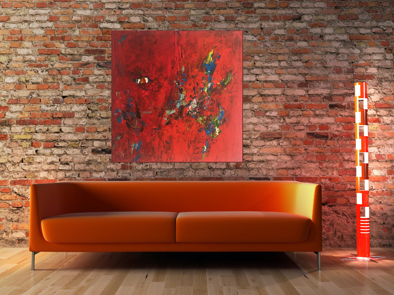 Face · 100*100 cm