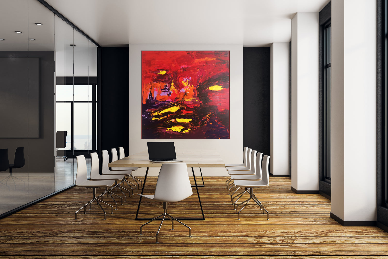 Sunset in Sierra Nevada · 150*150 cm