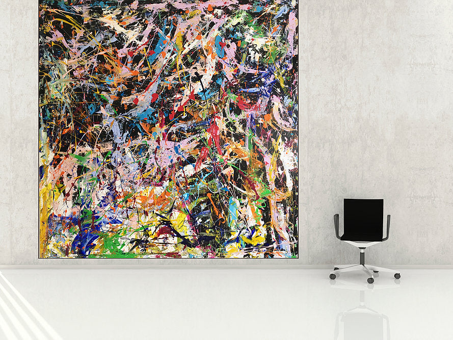 Explosion 200 x 200 cm