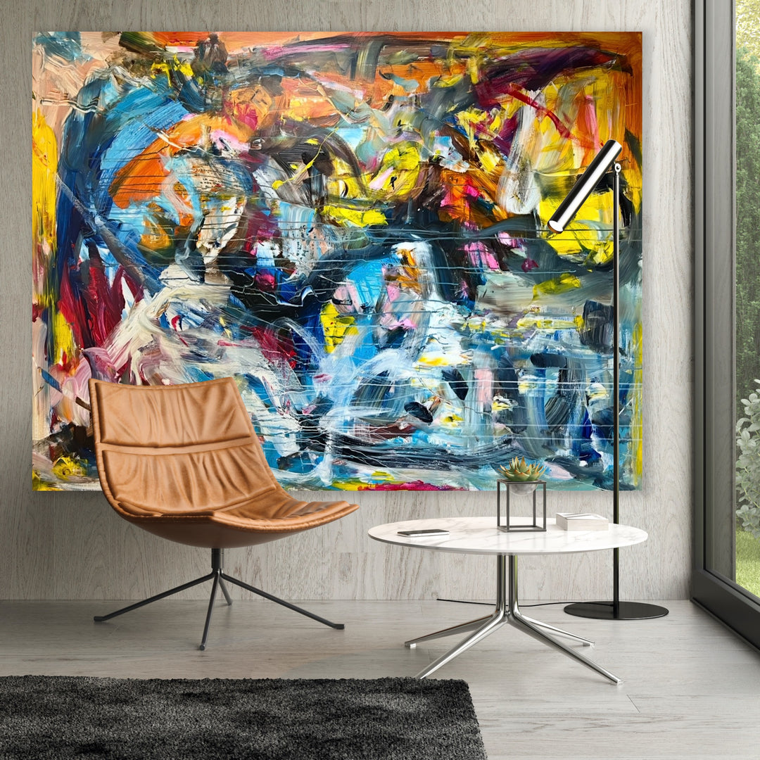 Out of the Blue • 150 * 200 cm