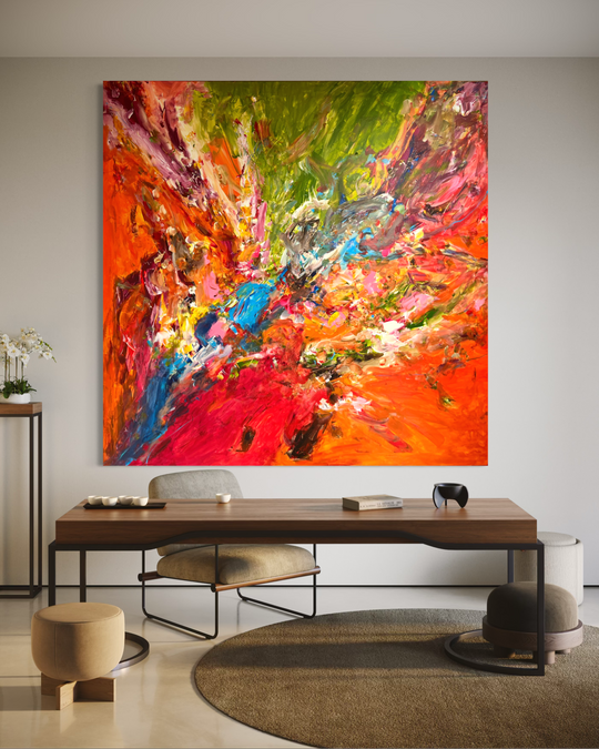 Never Ending Story • 150 * 150 cm