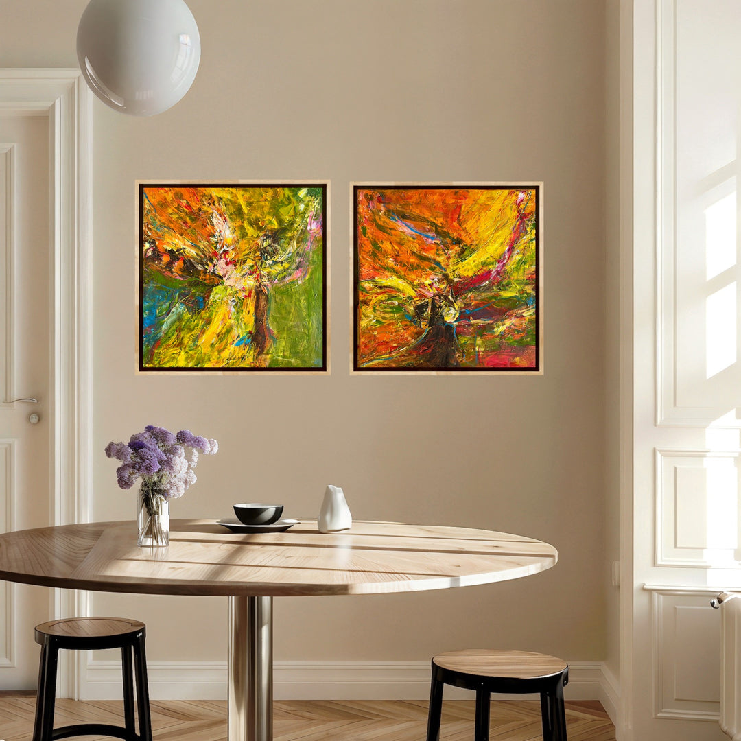 Spirit 1 & 2 • 50 * 50 cm