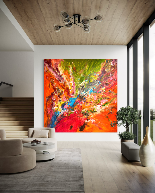 Never Ending Story • 150 * 150 cm