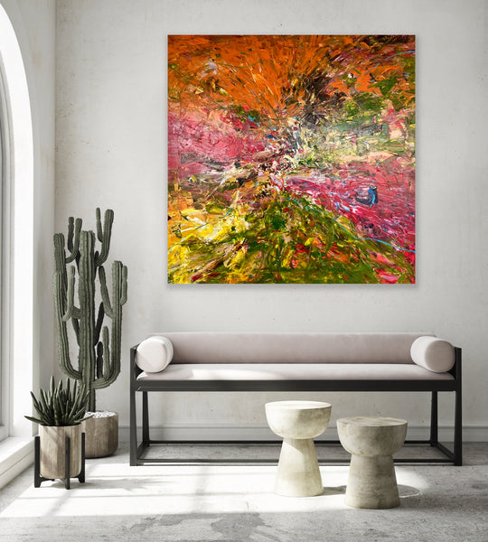 SOLGT / Landscape • 100 * 100 cm
