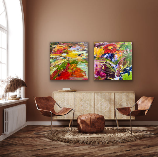 Floral • 75 * 75 cm