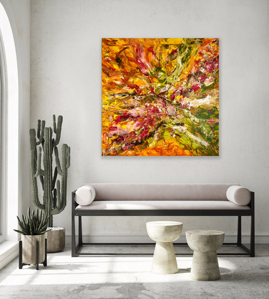 Abstract • 100 * 100 cm