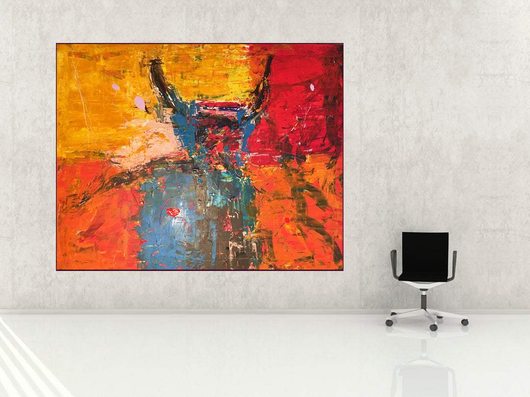 Spanish bull · 150 x 120 cm