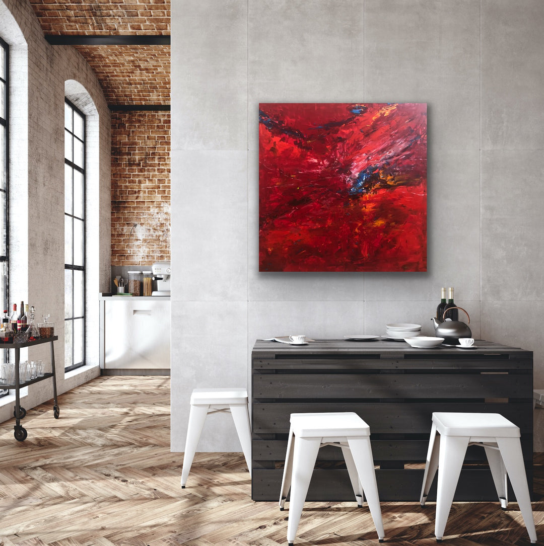 R.E.M · 100*100 cm