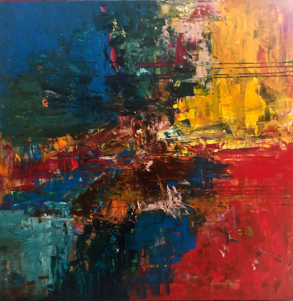 Hidden · 100*100 cm