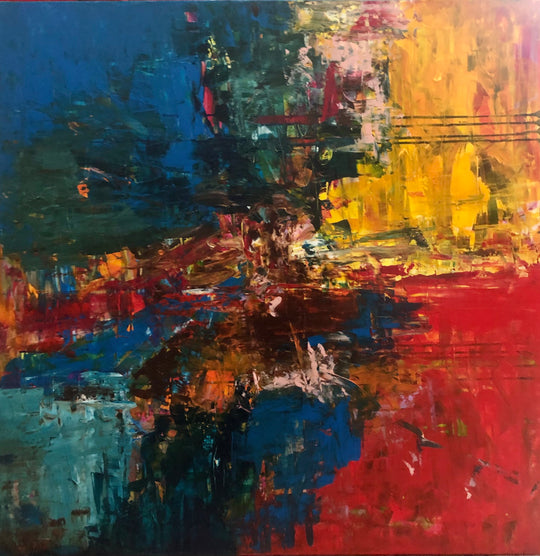 Hidden · 100*100 cm